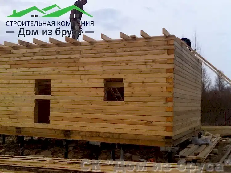 Дом из бруса 6х9 в г. Павловск