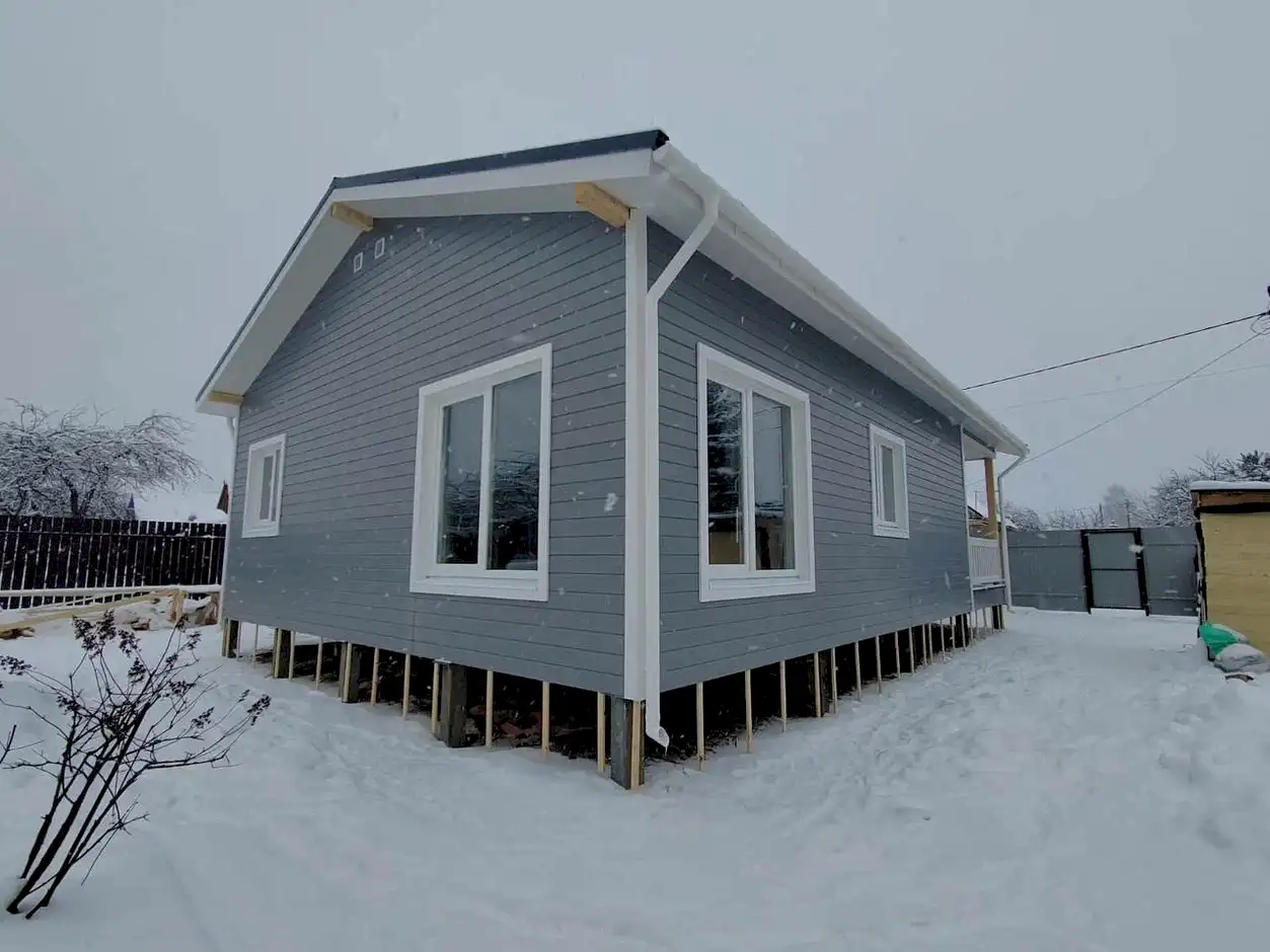 Каркасный дом 8х12 в Келколово