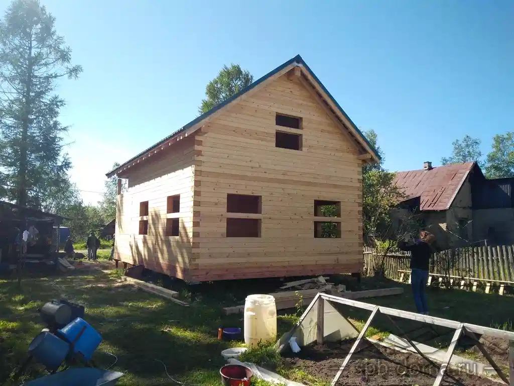 Дом из бруса 6х9 Мга