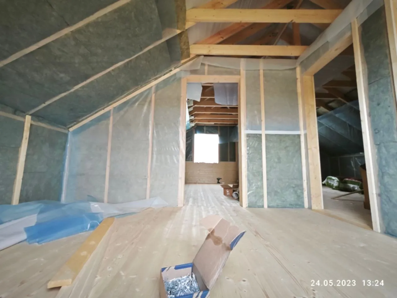 Дом из бруса 8х8 Ольгино