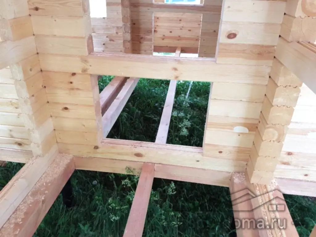 Дом из бруса 7х9 Лопухинка