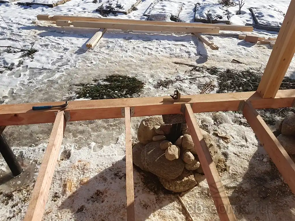 Дом из бруса 6х12 Новинка