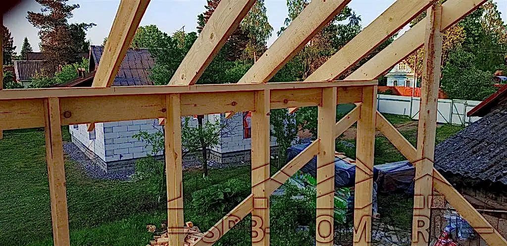 Дом из бруса в п. Отрадное