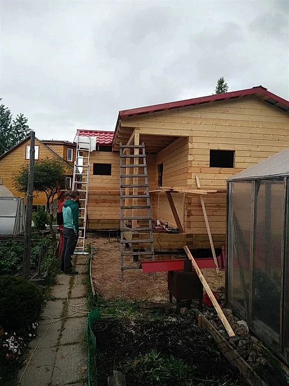 Дом из бруса 6х5 Новожилово