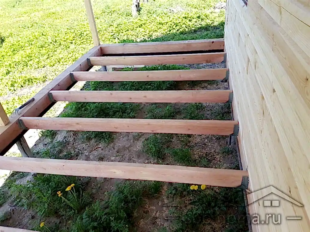 Дом из бруса 8х9 Сясьстрой