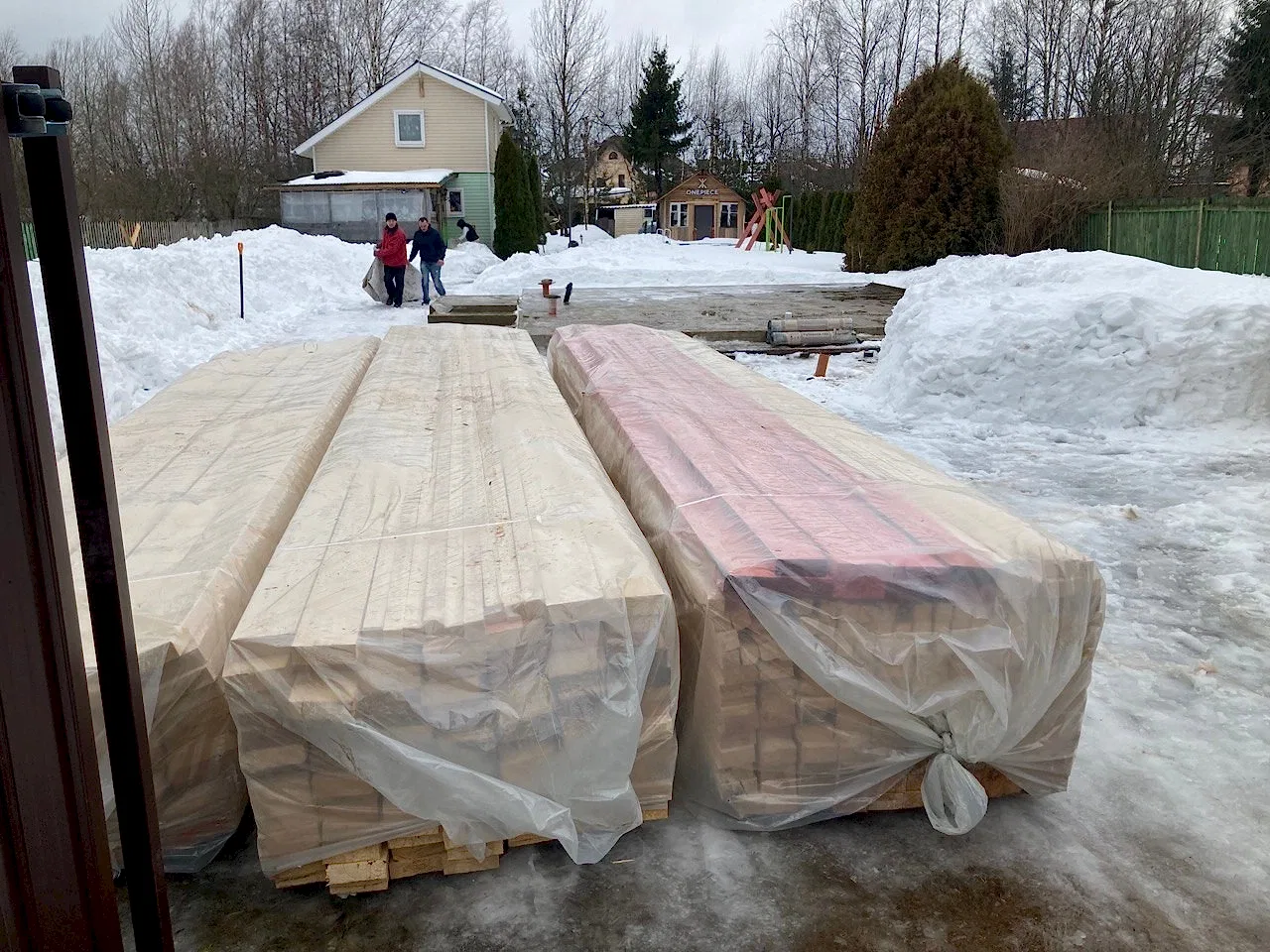 Каркасный дом 9х9 в Кискелово