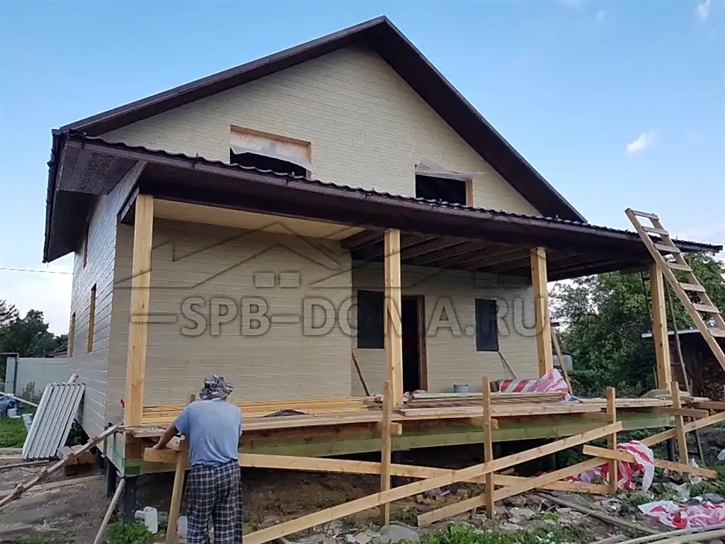 Каркасный дом в Левашево