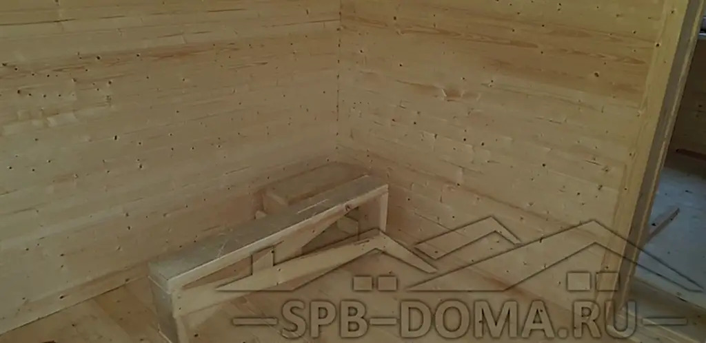 Каркасный дом 8х6 в п. Лесколово