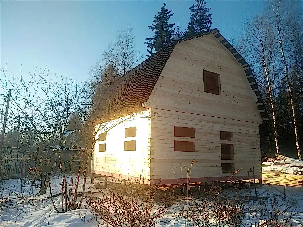 Дом из бруса 6х6 Мшинская