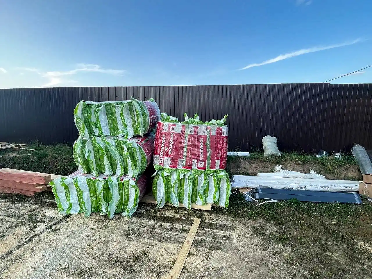 Каркасный дом 8х8 в Петрово