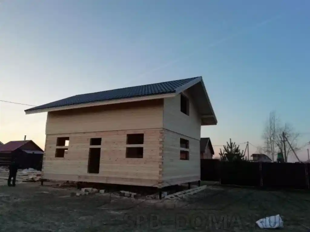Дом из бруса дом 8х6 в Самсоновке