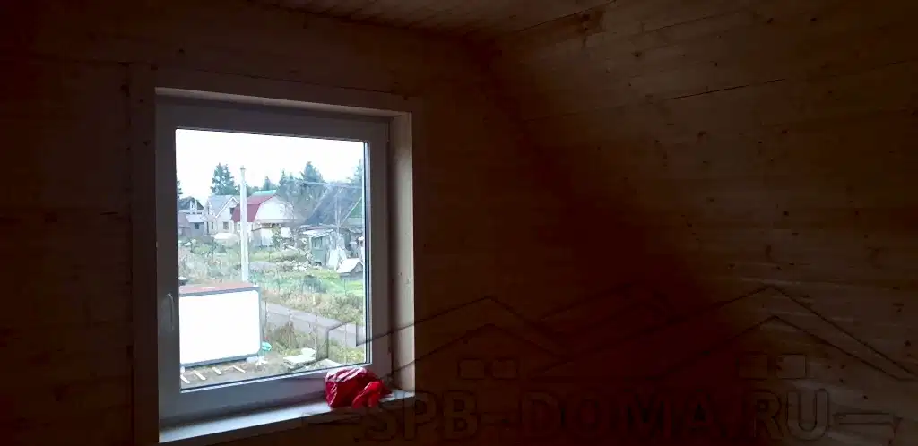 Каркасный дом 8х6 в п. Лесколово