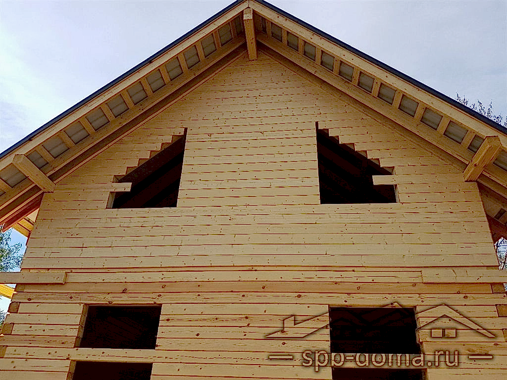 Дом из бруса 6х10 Финский Хутор