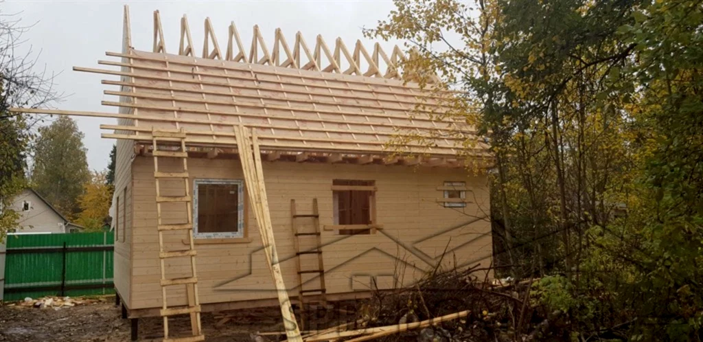 Каркасный дом 6х8 в Вырице