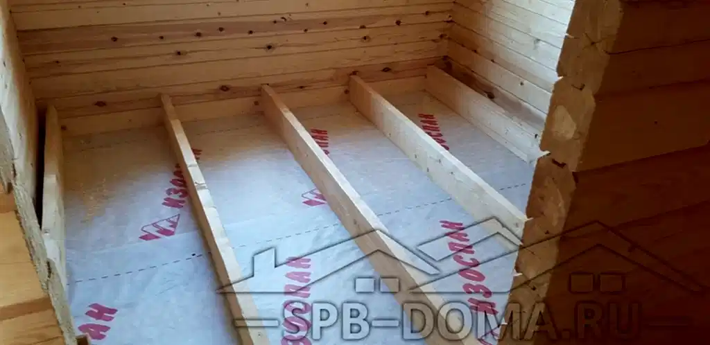 Дом из бруса в п. Ропша