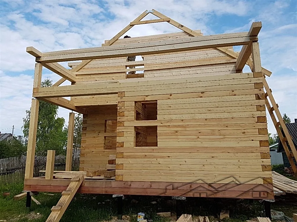 Дом из бруса 6х9 Мга