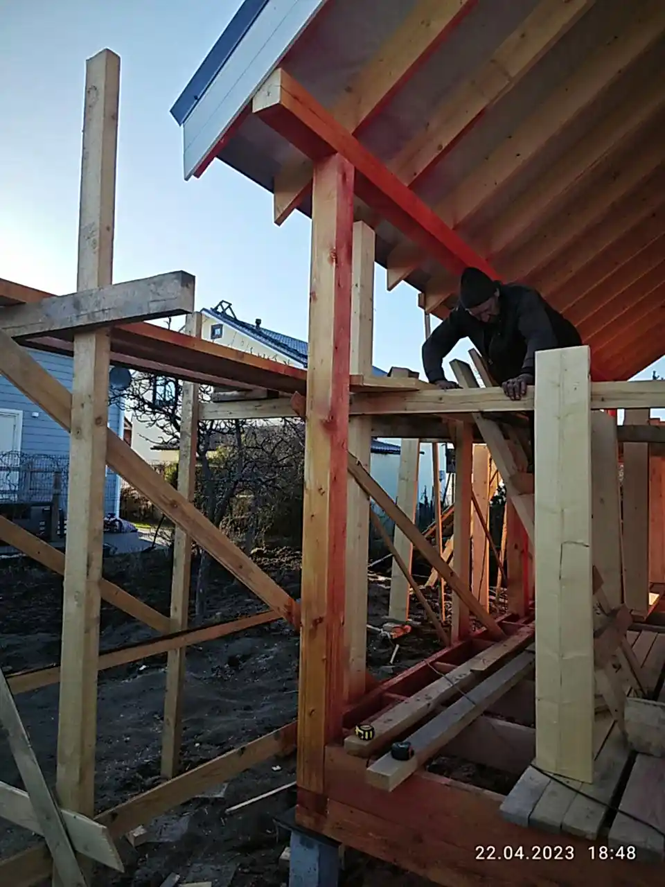 Каркасный дом 8х8,5 в Пушкине