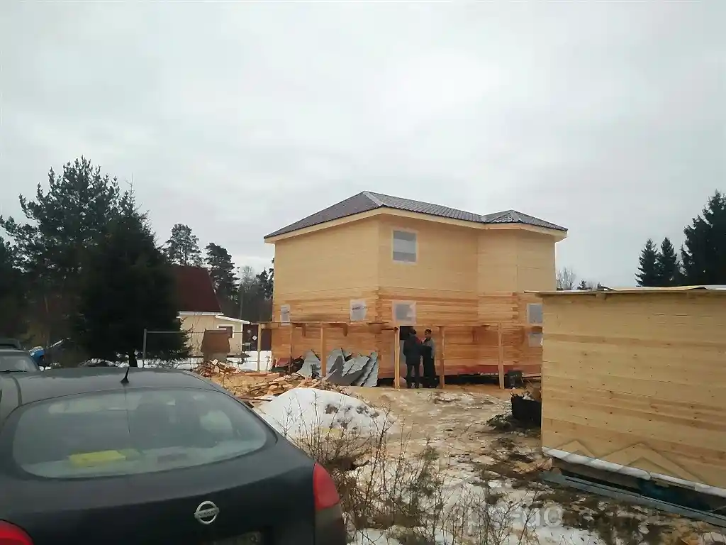 Дом из бруса 8х10 в Громово