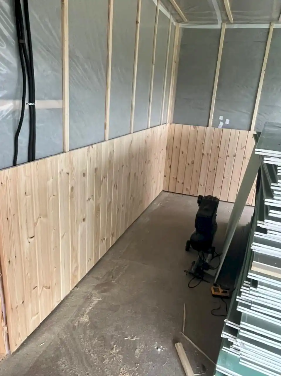 Каркасный дом 8х8 в Петрово