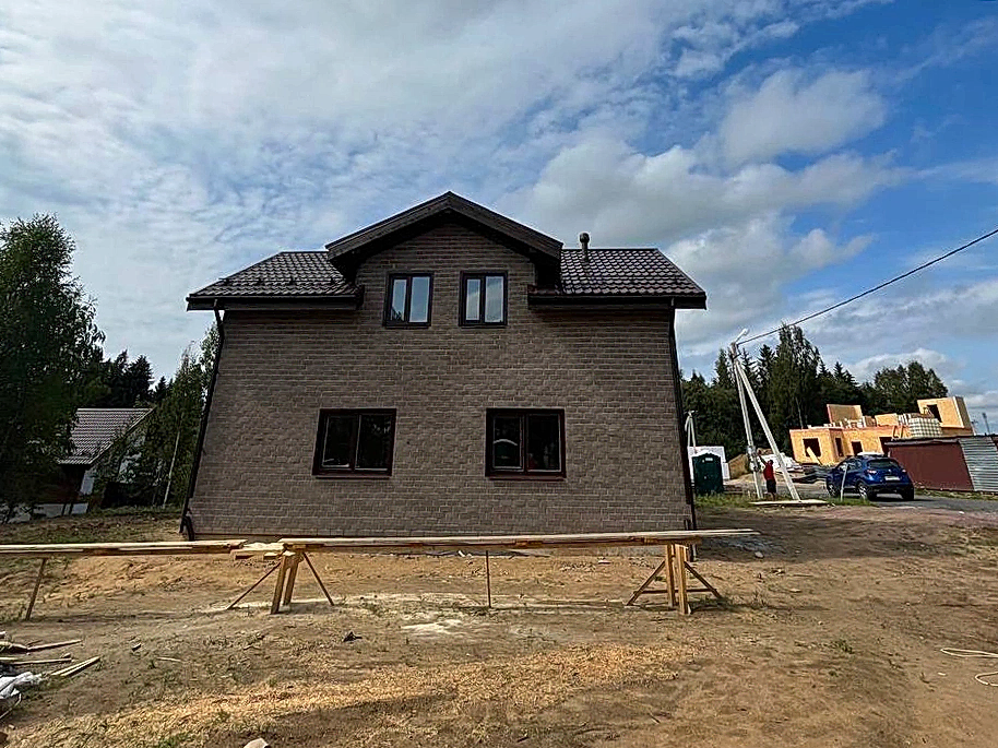 Каркасный дом 9х12 в Агалатово