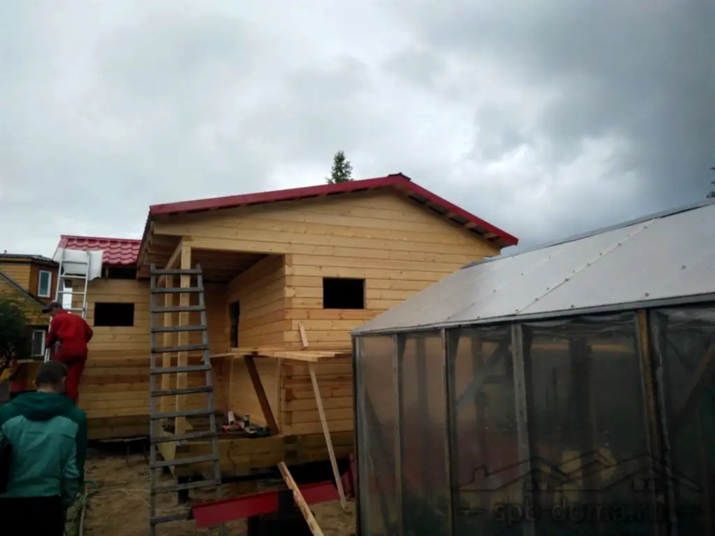 Дом из бруса 6х5 Новожилово