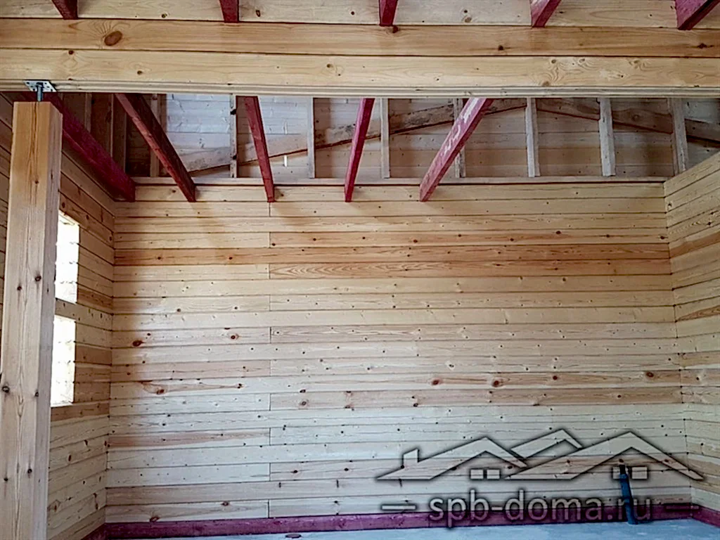 Дом из бруса 6х10 Финский Хутор