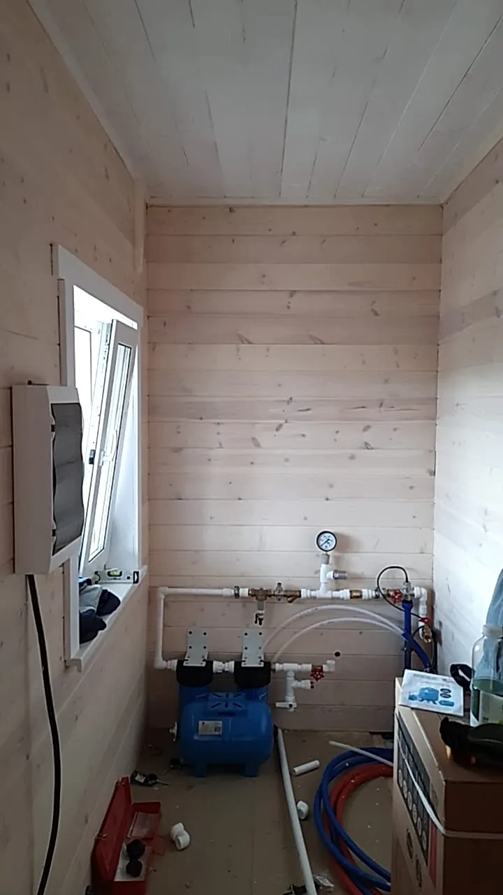 Каркасный дом 8х12 в Екатериновке