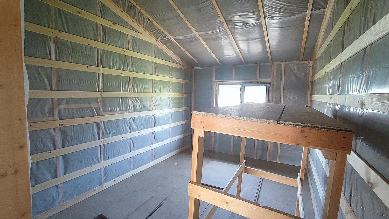 Каркасный дом 10х11 в Ларионово