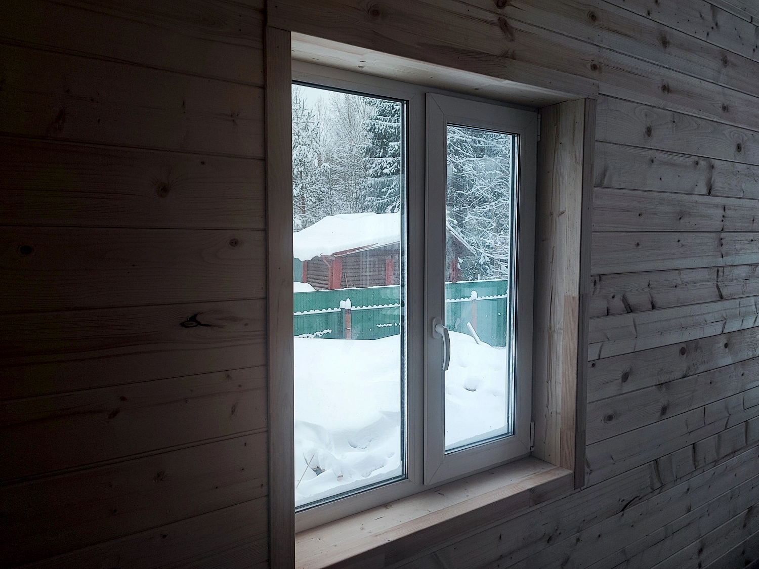 Каркасный дом 8х9 в Конта