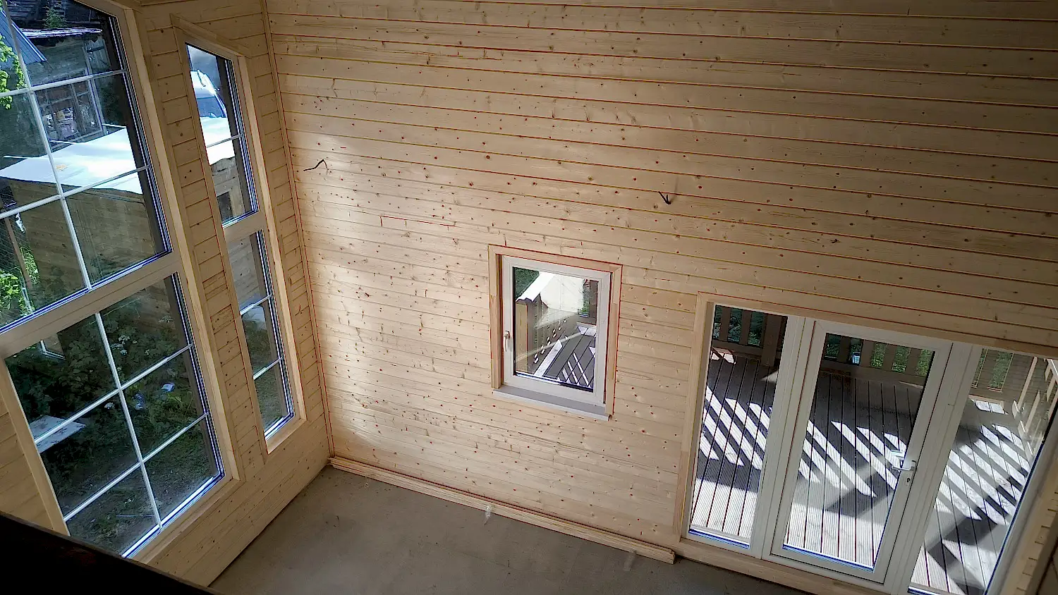 Каркасный дом 8х9 в Белоострове