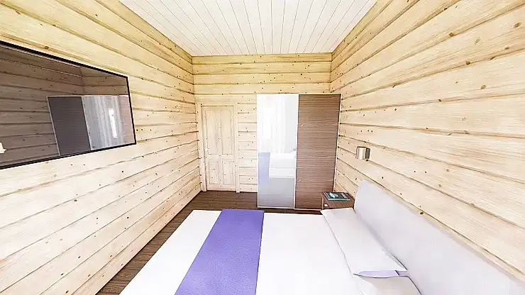 Каркасный дом 7х10 м «Шум» Каркасный дом 7х10 м «Шум»