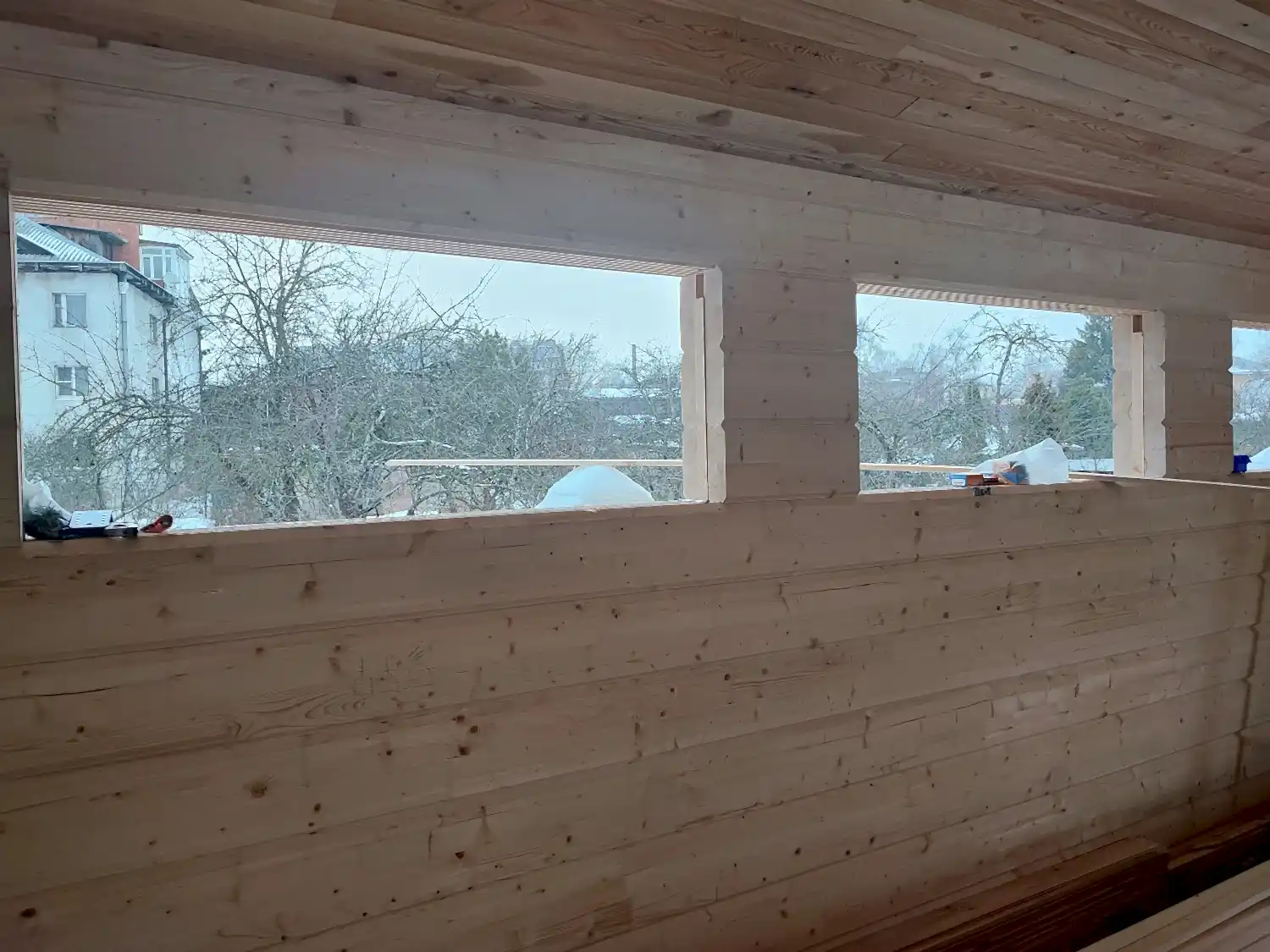 Мастерская из клееного бруса 12х8 Павловск