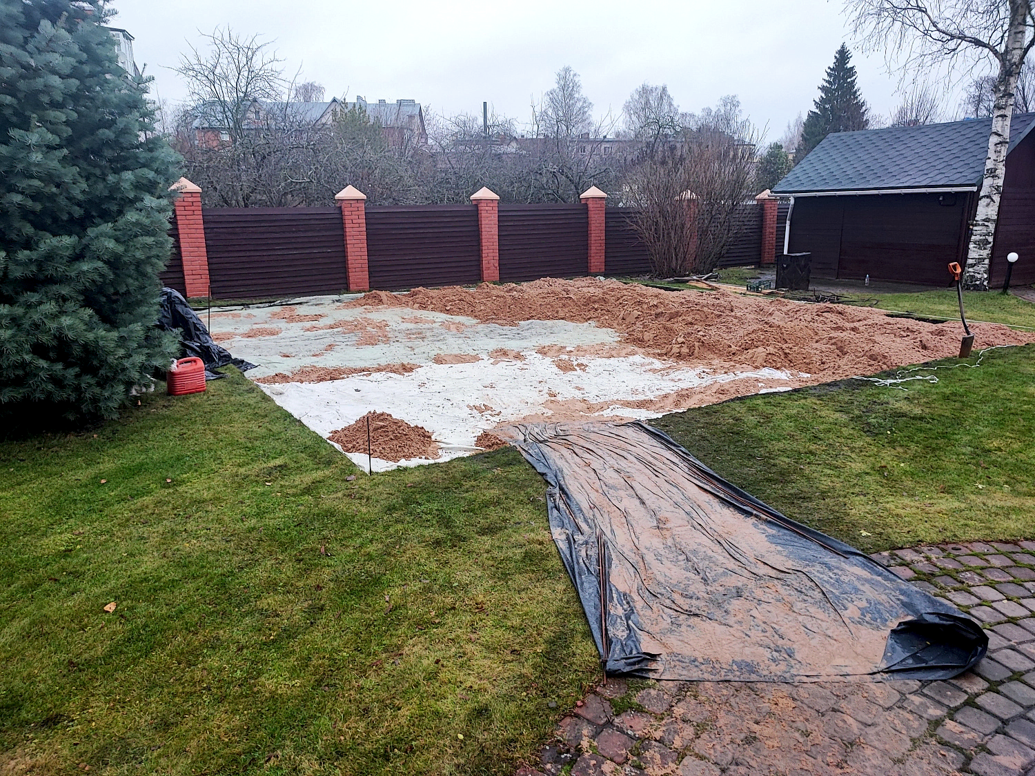 Мастерская из клееного бруса 12х8 Павловск