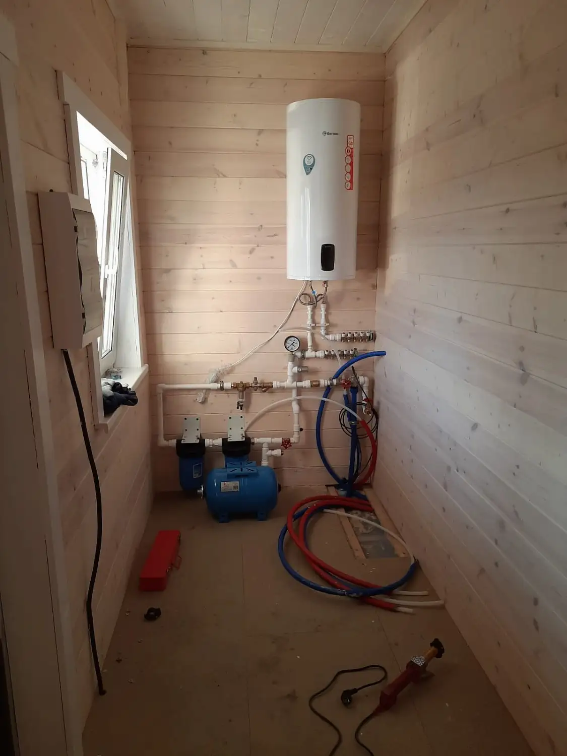 Каркасный дом 8х12 в Екатериновке