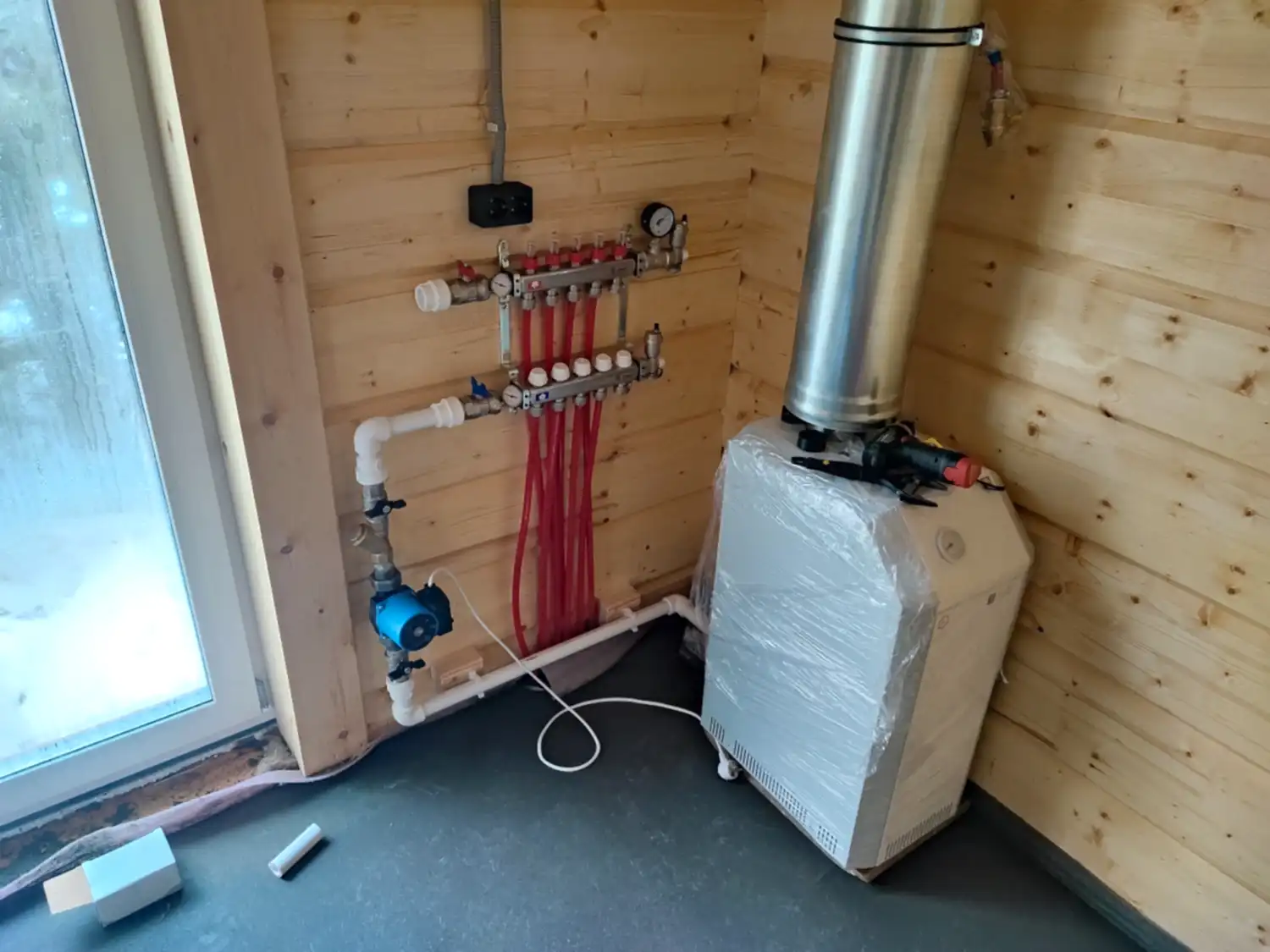 Мастерская из клееного бруса 12х8 Павловск