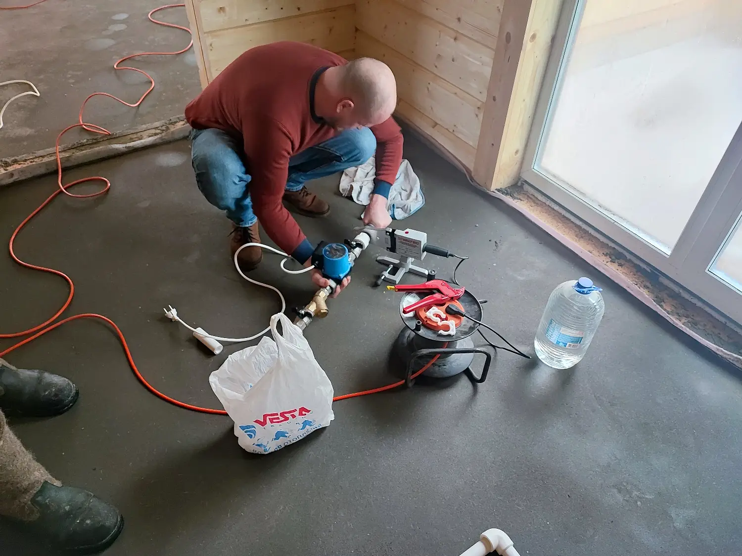 Мастерская из клееного бруса 12х8 Павловск