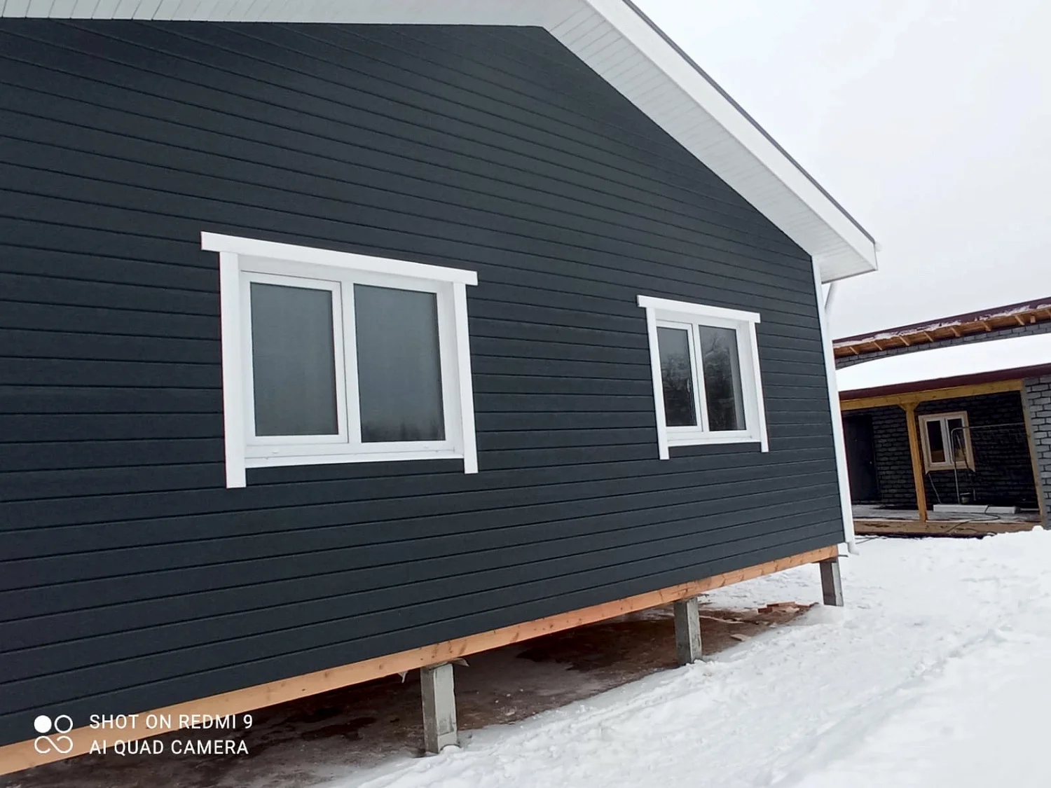 Каркасный дом 8х12 в Екатериновке