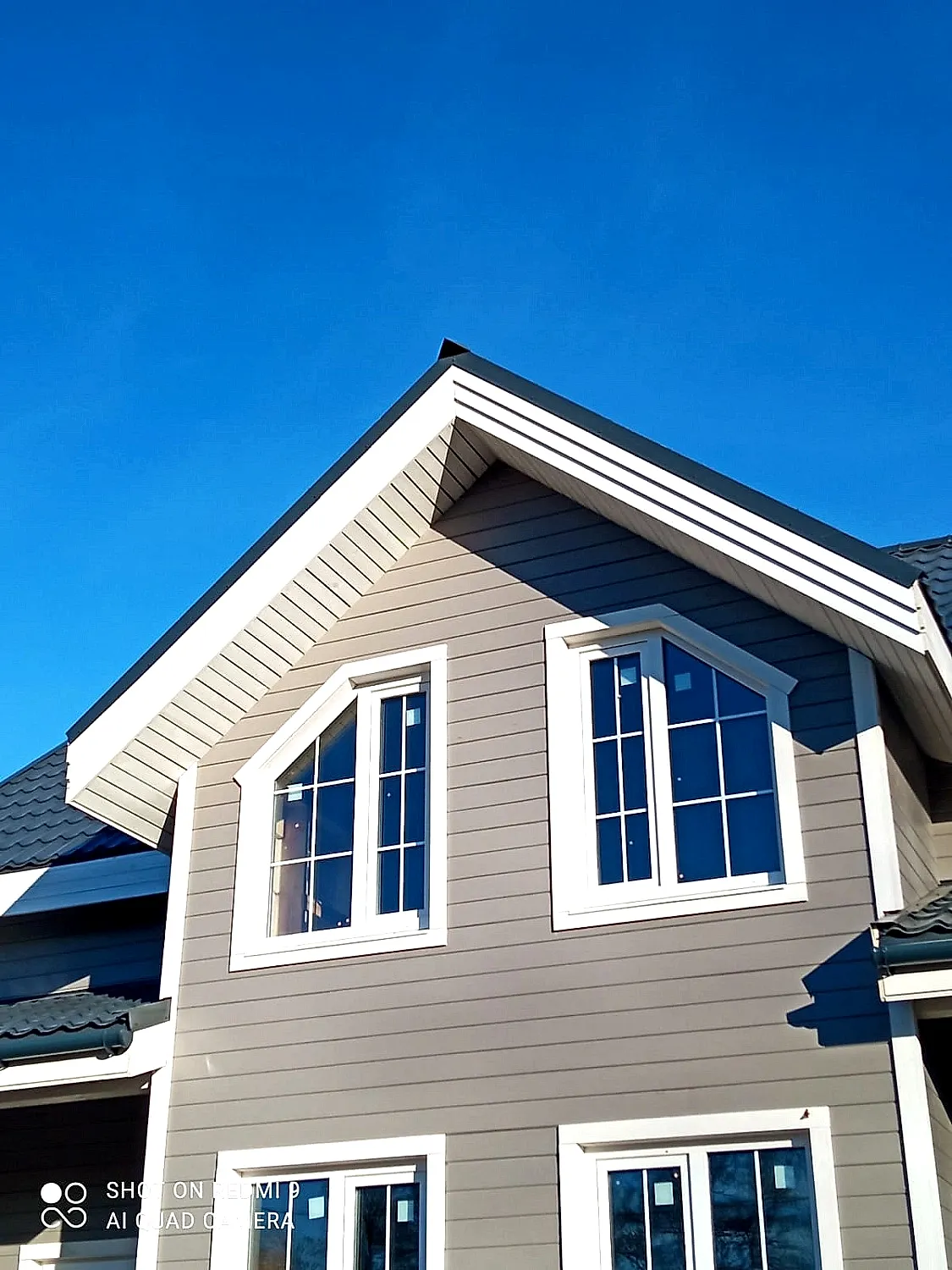 Каркасный дом 7,5х11 в п. Пески