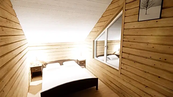 Каркасный дом 8х8 м «Васкелово» Каркасный дом 8х8 м «Васкелово»