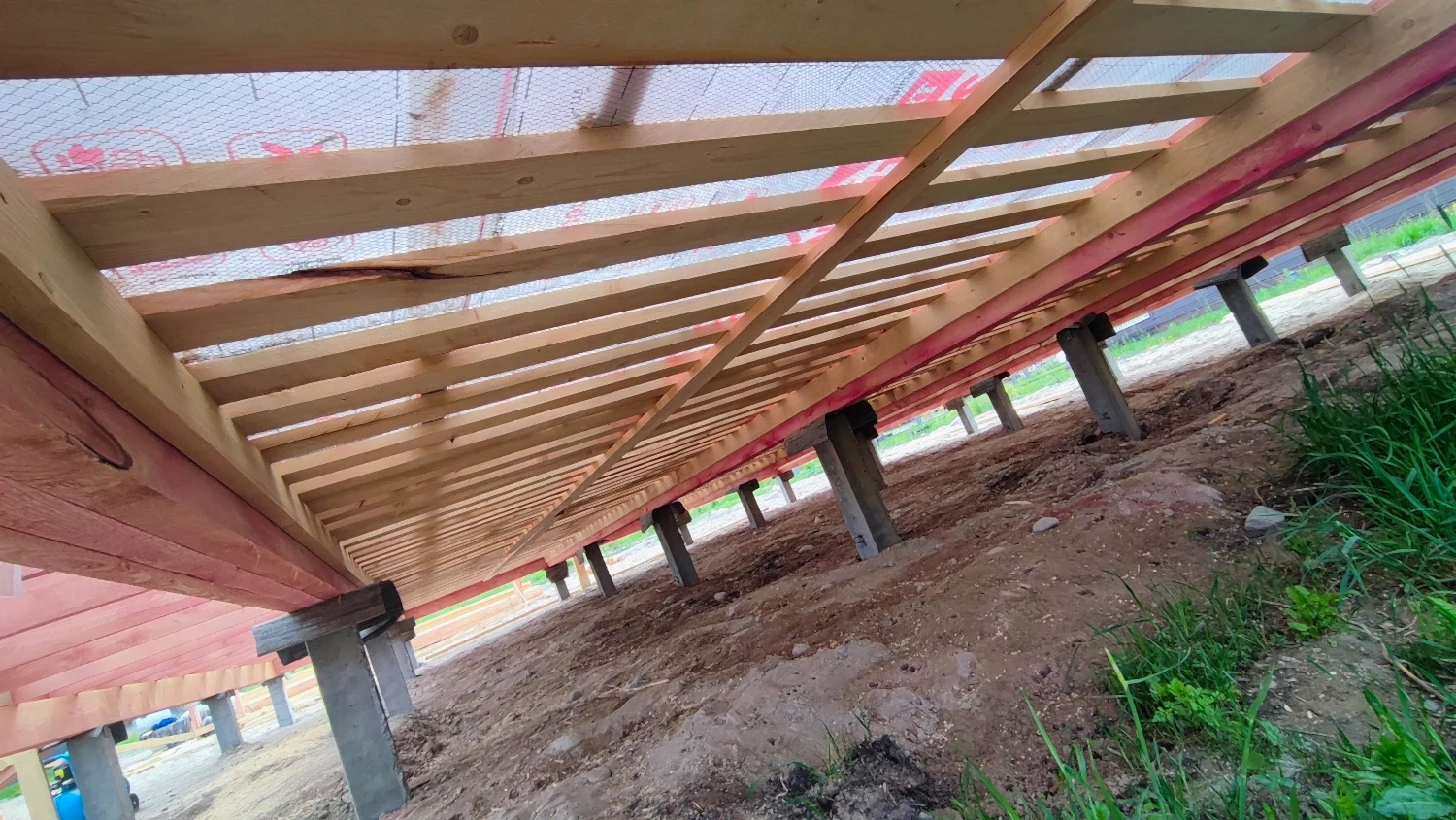 Каркасный дом 10х11 в Ларионово