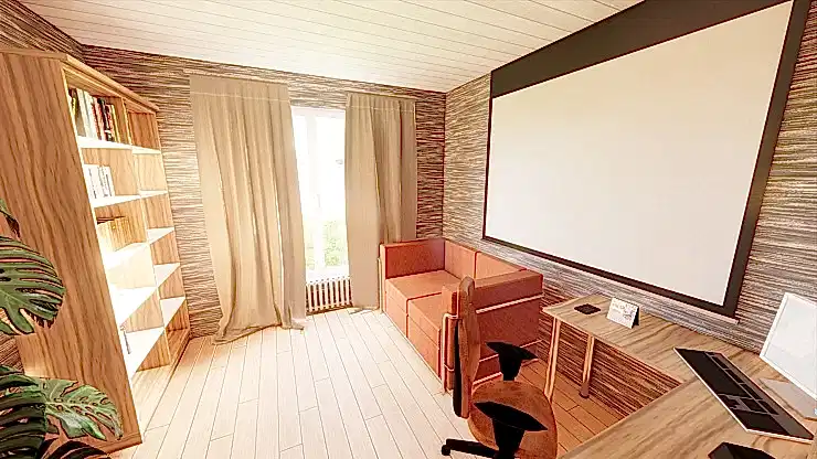 Каркасный дом 8х9 м «Сиверский» Каркасный дом 8х9 м «Сиверский»