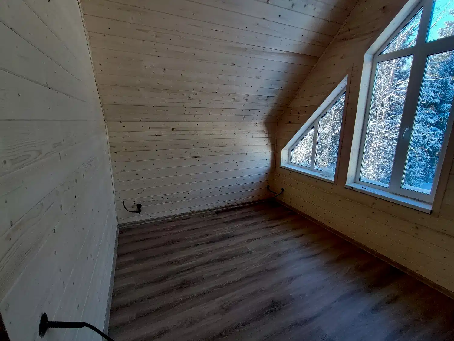 Каркасный дом 8х9 в Конта