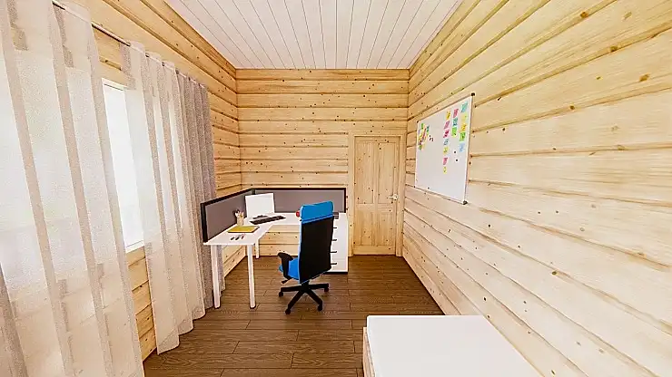 Каркасный дом 7х10 м «Шум» Каркасный дом 7х10 м «Шум»