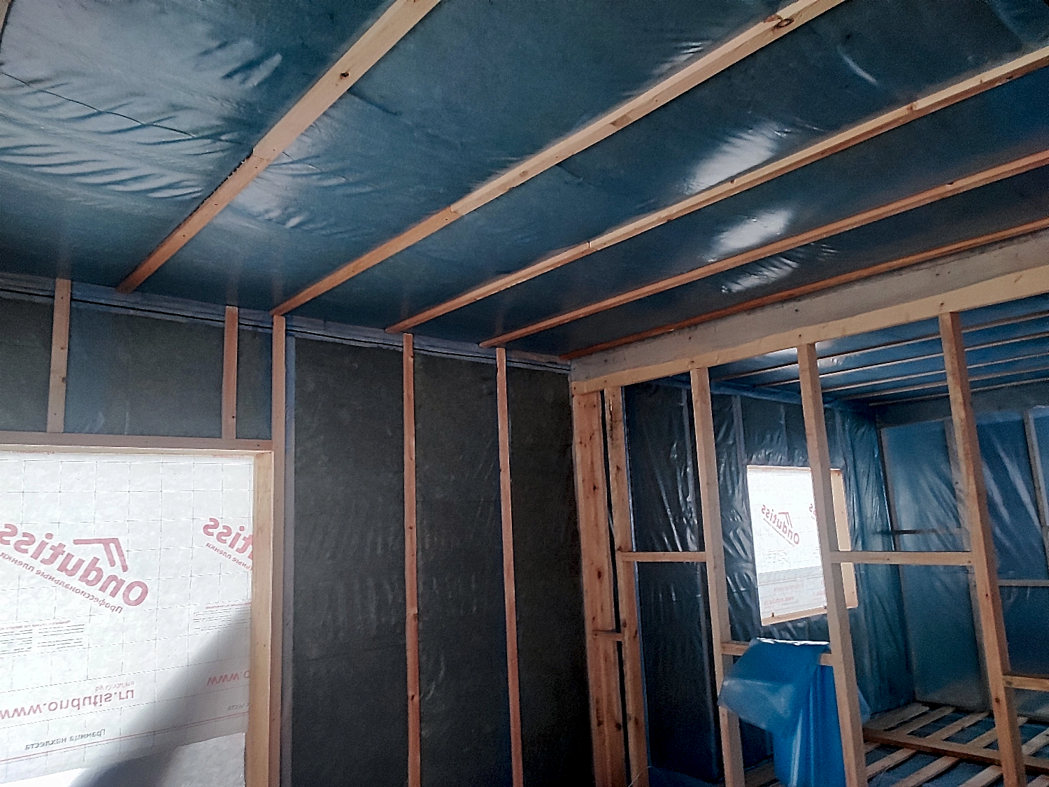 Каркасный дом 8х12 в Екатериновке