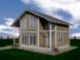Сруб дома из профилированного бруса 7х10 м «Репино»
