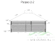 Сруб дома из профилированного бруса 10х10 м «Рябово» Сруб дома из профилированного бруса 10х10 м «Рябово»