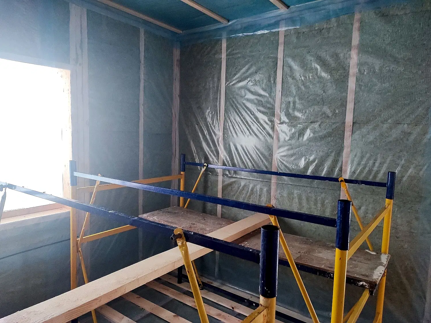 Каркасный дом 8х12 в Екатериновке