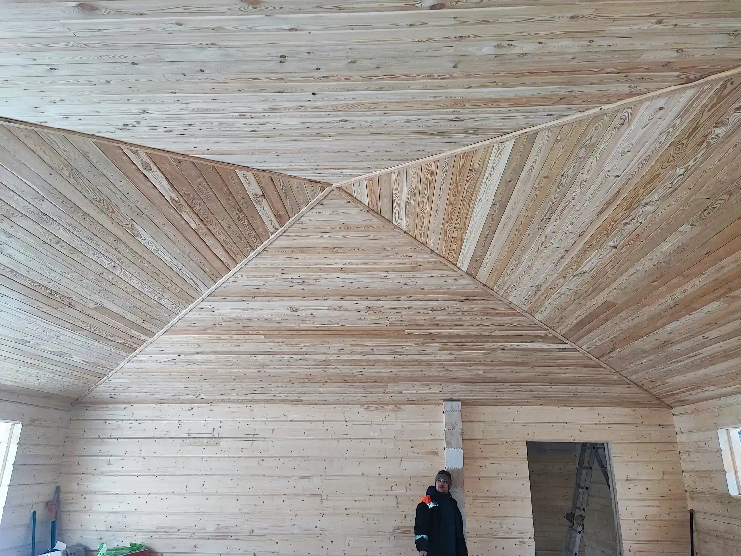 Мастерская из клееного бруса 12х8 Павловск