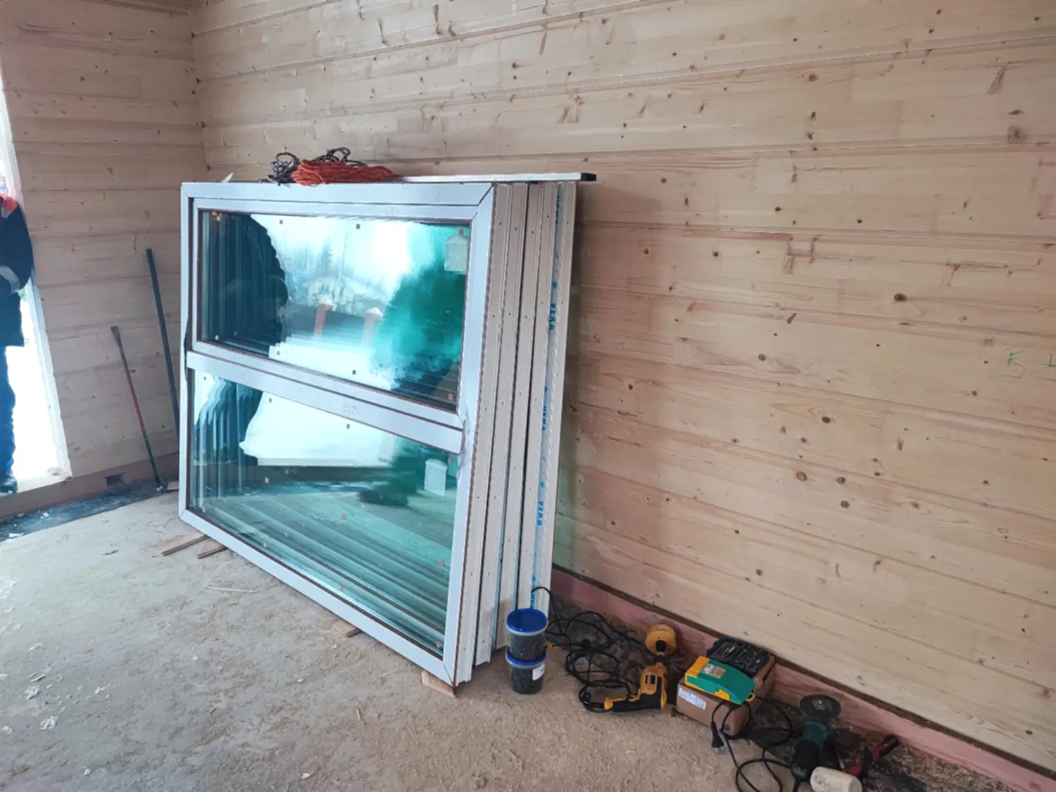 Мастерская из клееного бруса 12х8 Павловск