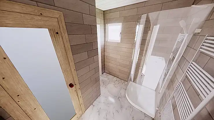 Каркасный дом 8х8 м «Васкелово» Каркасный дом 8х8 м «Васкелово»